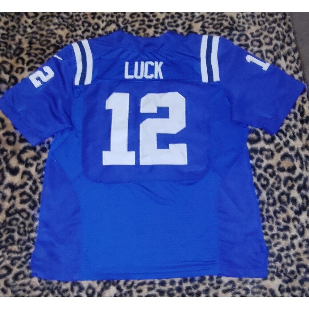 Indianapolis Colts Andrew Luck #12 Nike On-Field Jersey Men's 44 NFL Football